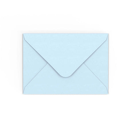 Pale Blue Gummed V-Flap Envelope (125 x 175mm)