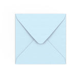 Pale Blue Gummed V-Flap Envelope (155 x 155mm)