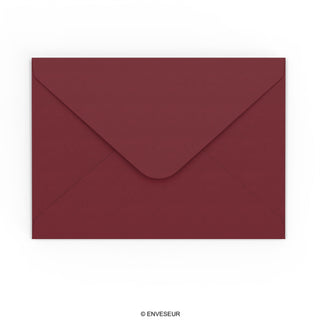 Burgundy Envelopes
