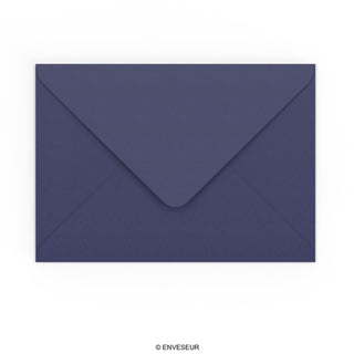 C5 Dark Blue Gummed V-Flap Envelope (162 x 229mm)