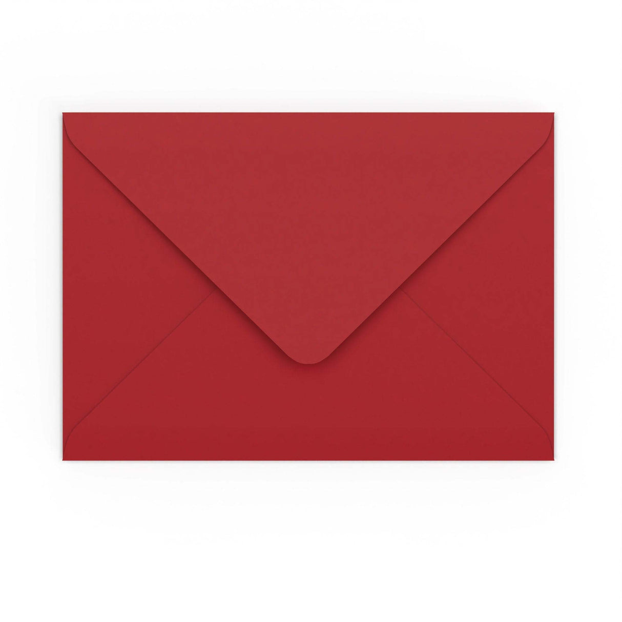 C5 Dark Red Gummed V-Flap Envelope (162 x 229mm)