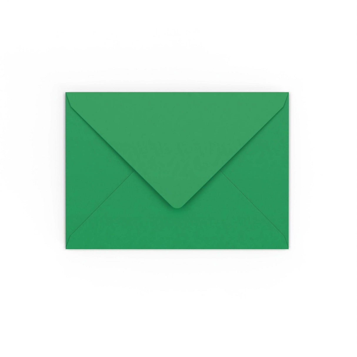 C6 Dark Green Gummed V-Flap Envelope (114 x 162mm)