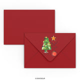 Christmas envelope Christmas Tree