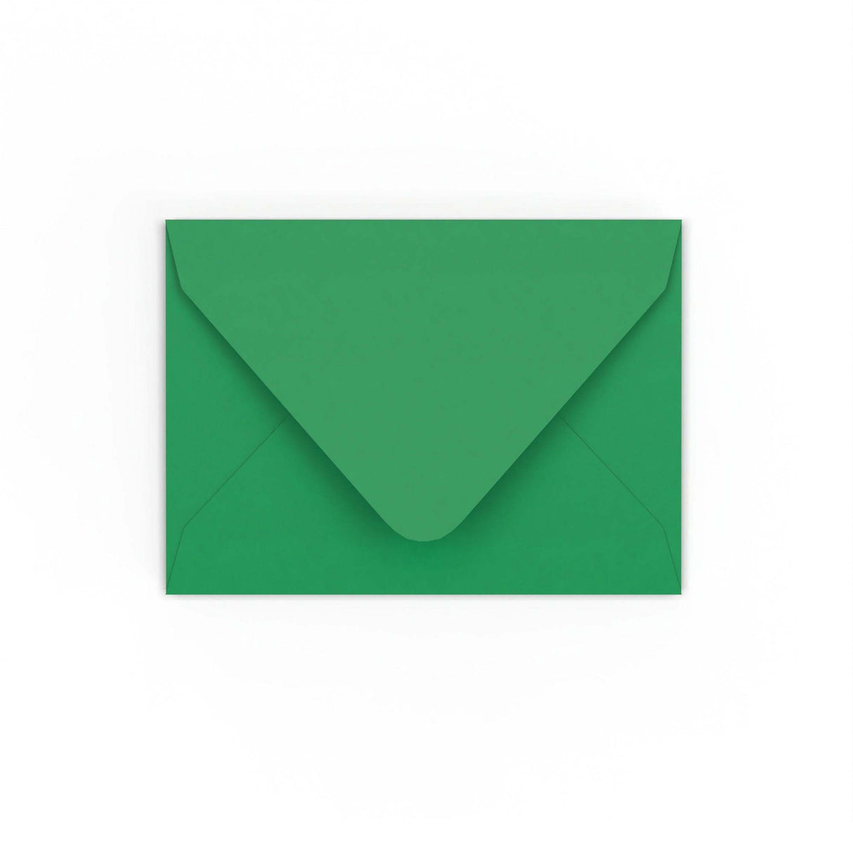 C7 Dark Green Gummed V-Flap Envelope (82 x 113mm)