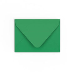 C7 Dark Green Gummed V-Flap Envelope (82 x 113mm)