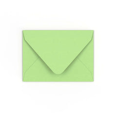C7 Pale Green Gummed V-Flap Envelope (82 x 113mm)