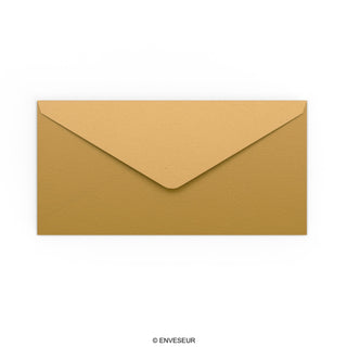 DL Gold Gummed V-Flap Envelope (110 x 220mm)
