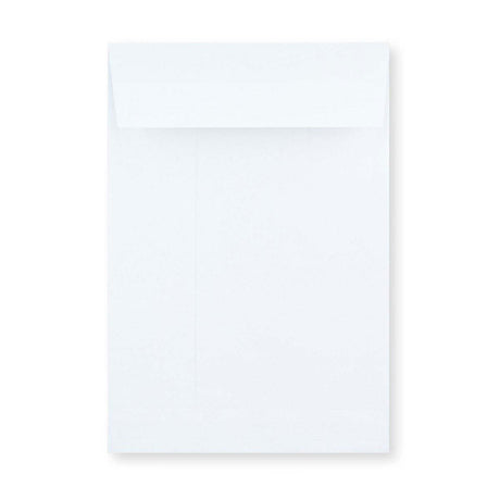 White Recycled Gusset Peel & Seal Envelope (178 x 254 x 25mm)