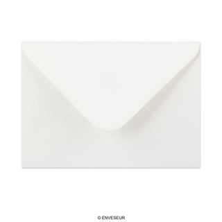 White Gummed V-Flap Envelope (133 x 184mm)