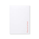 White Board Back Envelope - Printed 324x229 mm (C4)