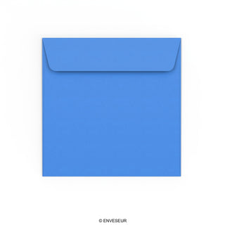Bright Blue Peel & Seal Envelope (155 x 155mm)