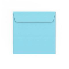 Mid Blue Peel & Seal Envelope (155 x 155mm)