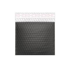 Matt Bubble Bag Mailers Black 165 x 165 mm