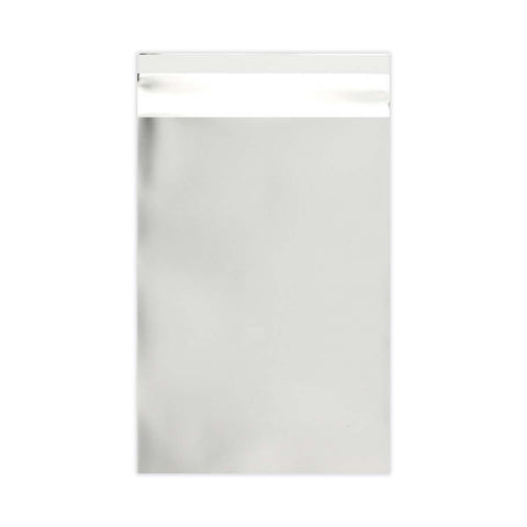 Matt Finish Foil Bags Silver 250 x 180 mm
