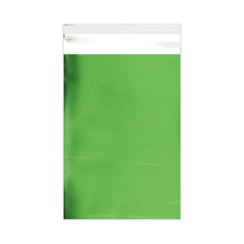 Matt Finish Foil Bags Green 320 x 230 mm