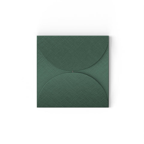 Pouchette Envelopes Forest Green 145 x 145 mm