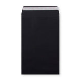 C4 Black Peel & Seal Gusset Envelope (324 x 229 x 25mm)