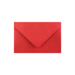 Pearlescent Envelopes Red 62 x 94 mm Gummed