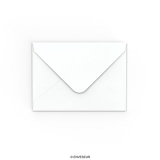 White Envelope Hammered Texture 82x113 mm (C7)