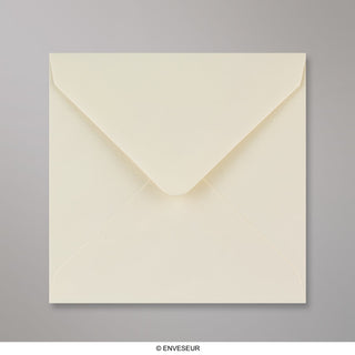 Ivory Wove Gummed V-Flap Greeting Card Envelope (140 x 140mm)