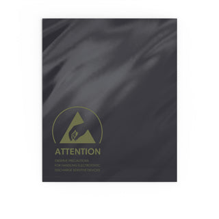 Black Anti-Static ESD Grip Seal Bags 254 x 305 mm