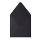 Paper Lined Envelopes Black + Black Fancy Paper 160 x 160 mm